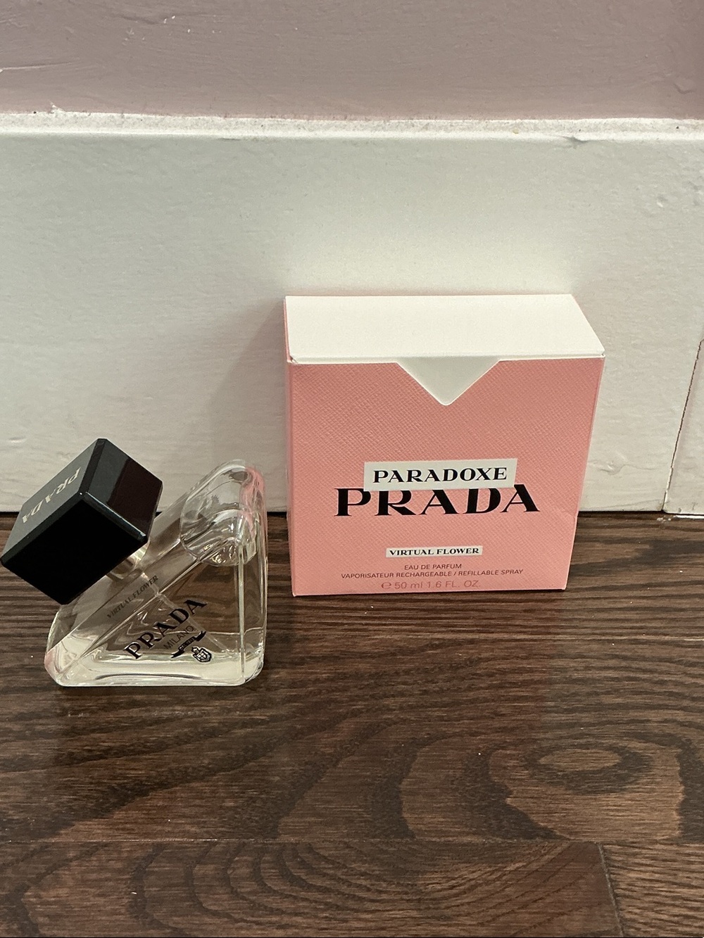 Prada Paradoxe Virtual Flower Pink and White Box